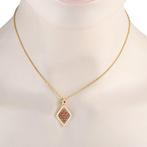 Ketting met hanger - 18 karaat Geel goud, 18K Geelgouden