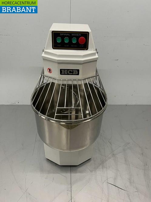 RVS HCB Spiraalkneder deegmenger deegmixer 50 liter 230V, Zakelijke goederen, Horeca | Keukenapparatuur, Nieuw in verpakking, Ophalen of Verzenden