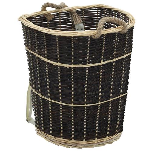 Houtmand Natuurlijk Wilgenhout | Tweedekansje | Multifunc..., Huis en Inrichting, Woonaccessoires | Schalen en Manden, Overige vormen