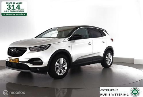 Zakelijke Lease |  Opel Grandland X 1.2 T automaat Business, Auto's, Opel, Onderhoudsboekje, Lease, Zwart, Automaat, SUV of Terreinwagen