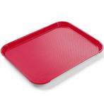 Dienblad | Polypropyleen | Rood | Stapelbaar |, Verzenden, Nieuw in verpakking