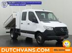 Mercedes-Benz Sprinter Dubbele-cabine 514CDI | wit, Auto's, Automaat, Euro 6, Wit, Mercedes-Benz