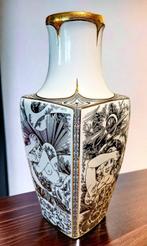 Hollohaza Vintage Vase - Laszlo Jurcsak - Vaas -  5004 Vier, Antiek en Kunst, Antiek | Glas en Kristal