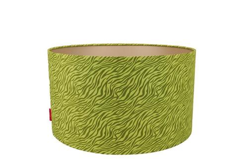 Lampenkap Zebra Groen Ø 45 cm, Huis en Inrichting, Lampen | Lampenkappen, 25 tot 50 cm, Rond, Groen, Overige kleuren, Nieuw, Ophalen of Verzenden