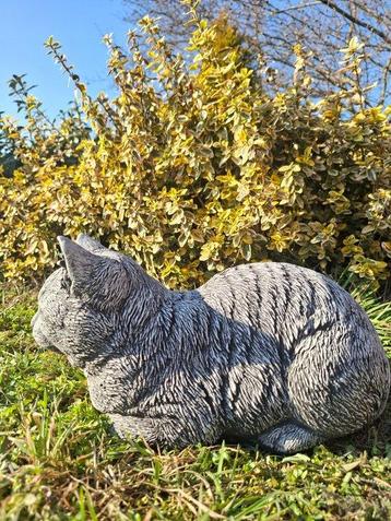 Beeld, Cat - 30 cm - Beton beschikbaar voor biedingen
