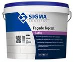 Sigma Facade Topcoat Satin - Ral 9005 - 1 liter, Nieuw, Verzenden