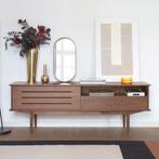 Kave Home TV-meubel Carolin Notenhout, 180cm
