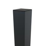 Aluminium poortpaal | Boston | 9 x 9 cm | Lengte 275 cm | .., 1 tot 2 meter, Nieuw, IJzer, Minder dan 3 meter