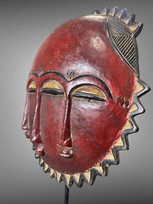Masker - Baule - Ivoorkust (Zonder Minimumprijs), Antiek en Kunst, Kunst | Niet-Westerse kunst