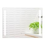 Tweedekans | Quadratische wandspiegel 80 x 60 cm met, Huis en Inrichting, Ophalen of Verzenden, Zo goed als nieuw