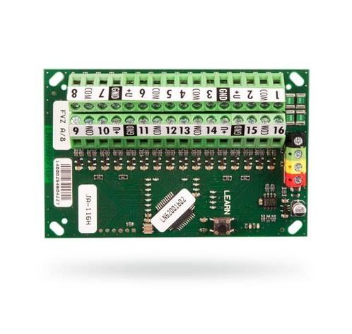 JA-116H BUS expander - 16 ingangen, Doe-het-zelf en Verbouw, Alarmsystemen, Nieuw, Ophalen of Verzenden