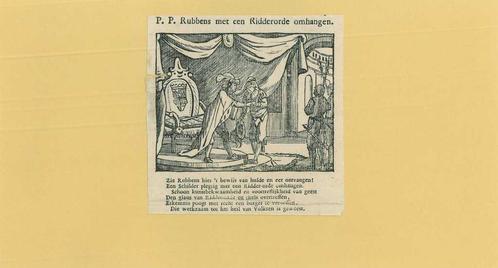 Portrait of Peter Paul Rubens, Antiek en Kunst, Kunst | Etsen en Gravures