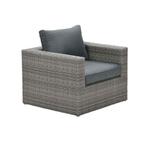 Garden Impressions Bruno lounge tuinstoel - grijs, Tuin en Terras, Tuinsets en Loungesets, Verzenden, Nieuw