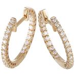 Oorbellen - 14 karaat Geel goud, 14K Geelgouden 0,66ct, Sieraden, Tassen en Uiterlijk, Oorbellen, Nieuw