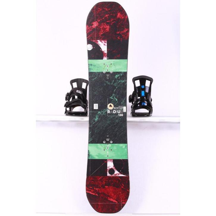 130 kinder snowboard BURTON RADIUS, black/red, woodcore, FLA, Sport en Fitness, Snowboarden, Board, Gebruikt, Verzenden