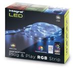 Integral Plug&Play RGB LEDstrip IP20 2x 5meter 4.5W/M 30L..., Huis en Inrichting, Lampen | Overige, Nieuw, Ophalen of Verzenden