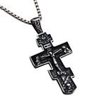 Fako Bijoux - Cubaans Kruis Jesus Voor Mannen - HD Ketting, Sieraden, Tassen en Uiterlijk, Verzenden, Nieuw