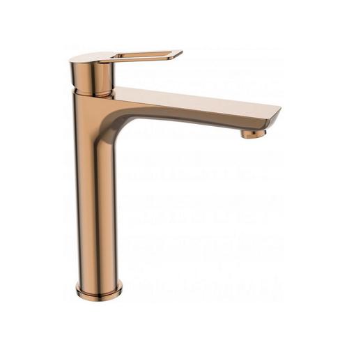 Wastafelkraan Sanimar Faro Verhoogd Rose Goud, Doe-het-zelf en Verbouw, Sanitair, Kraan, Nieuw, Ophalen of Verzenden