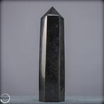 Natuurlijke zwarte toermalijn obelisk Wachter van kracht en, Verzamelen, Mineralen en Fossielen