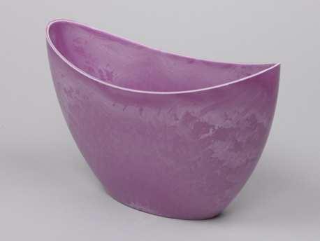 Bootschaal boot hoog 24x10*14cm. poeder soft pink  leuk, Hobby en Vrije tijd, Knutselen, Nieuw, Ophalen of Verzenden