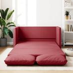 vidaXL Slaapbank vloermodel 2-in-1 112x174x55 cm kunstleer, Huis en Inrichting, Banken | Bankstellen, Verzenden, Nieuw, Leer, Minder dan 150 cm