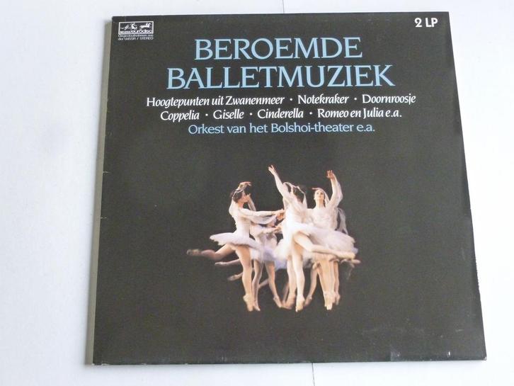 Beroemde Balletmuziek - Orkest van het Bolshoi theater (2 LP, Cd's en Dvd's, Vinyl | Klassiek, Zo goed als nieuw, Verzenden