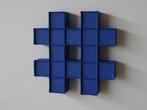 Hans Meeuwsen - Reliëf, 2025 - 42 Indisch blauwe hashtag -