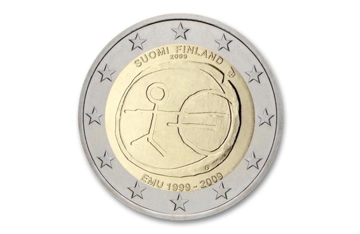 2 euro EMU 2009 - Finland, Postzegels en Munten, Munten | Europa | Euromunten, Verzenden