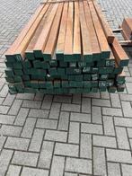 Hard houten (Azobe) Tuin / Schutting paal, Doe-het-zelf en Verbouw, Hout en Planken, Ophalen, Nieuw, 250 tot 300 cm, 50 mm of meer