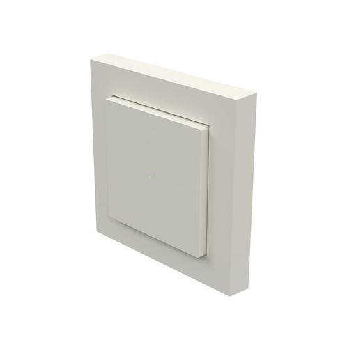 Wandschakelaar Z-Push - RAL9010 Glossy - Heatit- Zwave, Doe-het-zelf en Verbouw, Elektra en Kabels
