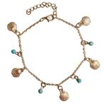 Fako Bijoux - Enkelbandje - Enkelsieraad - Schelpjes, Verzenden, Nieuw