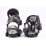 XS S snowboard bindingen SALOMON PIQ, black/silver ( TOP sta, Verzenden, Gebruikt, Bindingen