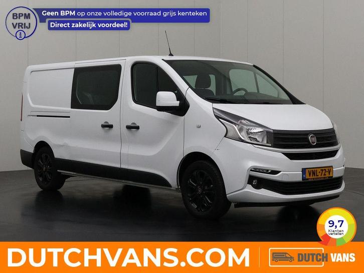 Fiat Talento 145PK Dubbele-cabine 2021 L2 H1 Diesel, Auto's, Bestelauto's, Te koop, Handgeschakeld, BTW verrekenbaar, Diesel, Wit