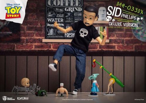 Toy Story Dynamic 8ction Heroes Action Figure Sid Phillips D, Verzamelen, Disney, Nieuw, Ophalen of Verzenden
