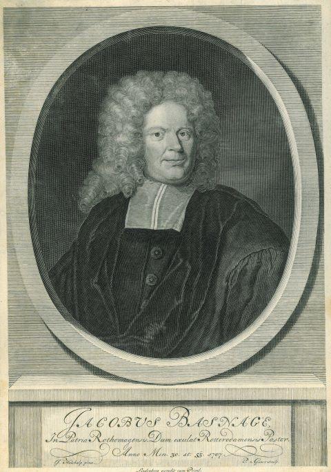 Portrait of Jacques Basnage de Beauval, Antiek en Kunst, Kunst | Etsen en Gravures