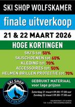 WINTERSPORT LEEGVERKOOP HOGE KORTINGEN!!, Ophalen, Nieuw