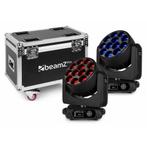 Retourdeal - BeamZ MHL1240 moving head 12x 40W - 2 stuks in, Muziek en Instrumenten, Licht en Laser, Verzenden, Zo goed als nieuw