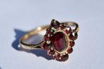 Zonder Minimumprijs - Ring met amulet - 14 karaat Geel goud