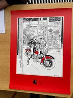 Kuijpers, Henk - 1 Print - Franka - Zeefdruk Night Ride, Nieuw