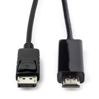 DisplayPort naar HDMI kabel | Nedis | 3 meter (Full HD), Audio, Tv en Foto, Audiokabels en Televisiekabels, Nieuw, Verzenden