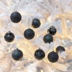 Christmas Gifts Zwarte kerstballen set - 6 cm - Onbreekba..., Ophalen of Verzenden, Nieuw