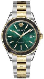 Versace VEQCA0524 Hellenyium automatisch horloge 42 mm, Overige merken, Staal, Verzenden, Polshorloge