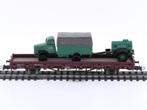 Schaal H0 Roco 47788 rongenwagon met vrachtwagen als ladi..., Hobby en Vrije tijd, Modeltreinen | H0, Gebruikt, Gelijkstroom, Ophalen of Verzenden