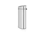Brabantia Touch Bin Prullenbak - 40 liter - Brilliant Steel, Verzenden, Zo goed als nieuw