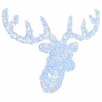 vidaXL Hertenkop met 140 LED Koudwit 60 cm Acryl, Verzenden, Nieuw