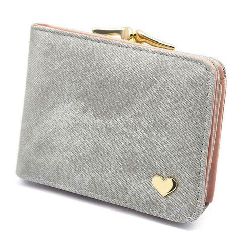 ZILOU Billfold Portemonnee Grijs [TIP!], Sieraden, Tassen en Uiterlijk, Portemonnees, Grijs, Nieuw, Overige merken, Met knipsluiting