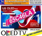 LG OLED65C46LA goedkope 65inch oled tv Nieuw model 2024, Nieuw, 100 cm of meer, 120 Hz, LG