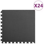 vidaXL Vloermatten 24 st 8,64  EVA-schuim zwart, Sport en Fitness, Fitnessmaterialen, Verzenden, Nieuw