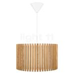 Umage Komorebi Hanglamp, kap naturel eiken/kap wit - ø¸44,, Verzenden, Nieuw