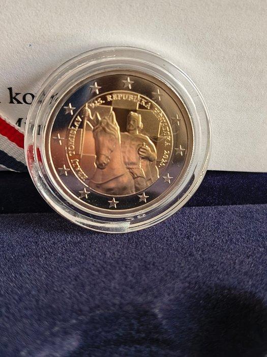 Kroatië. 2 Euro 2025 Re Tomislav Proof (Zonder, Postzegels en Munten, Munten | Europa | Euromunten
